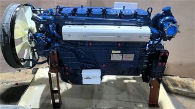 Peiriant Tryc Silindr Gwreiddiol WP10.375E53 Peiriant Diesel Peiriant Weichai